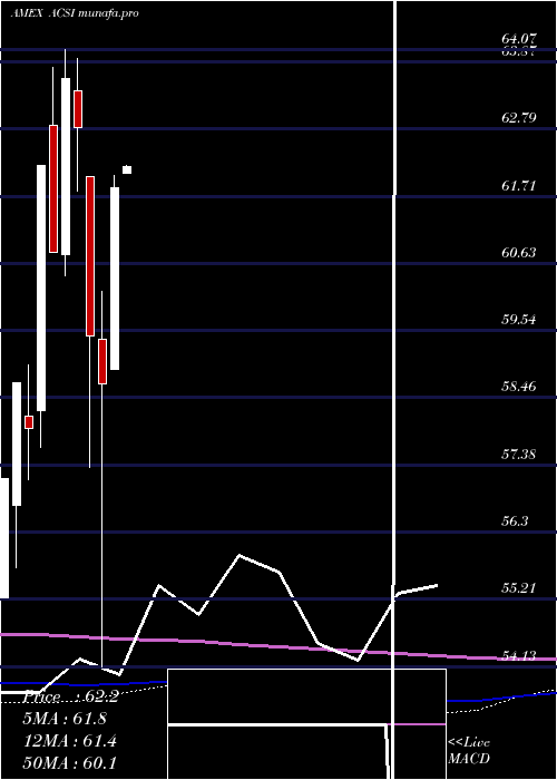 monthly chart AmericanCustomer