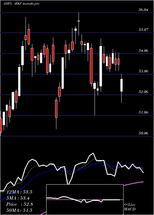  Daily chart ArkFintech