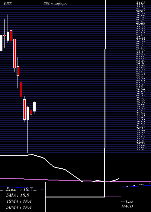 monthly chart BiosharesBiotech