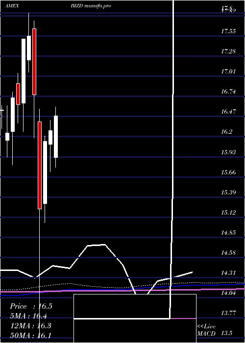 monthly chart MarketVectors