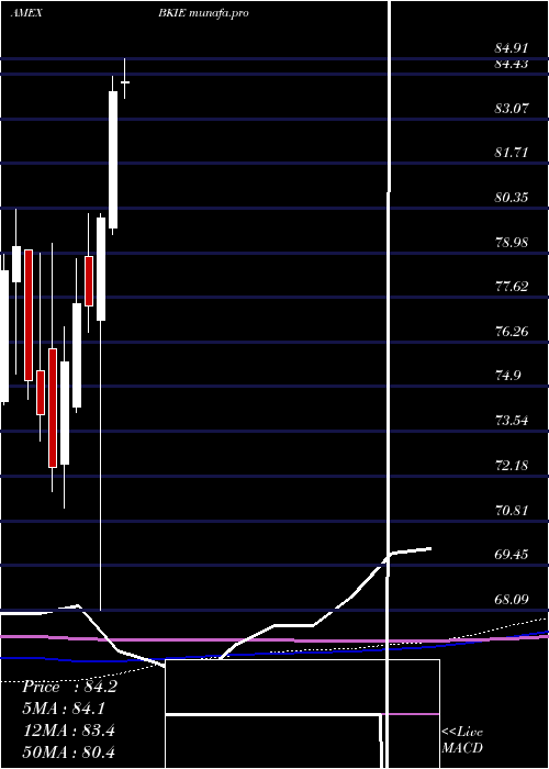 monthly chart BnyMellon