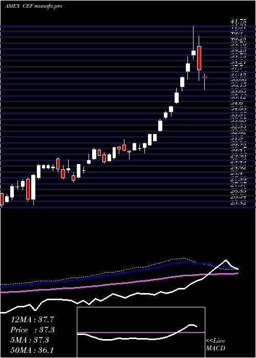  weekly chart CentralFund