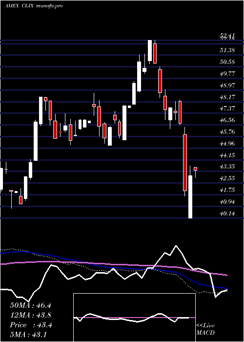  weekly chart ProsharesLong