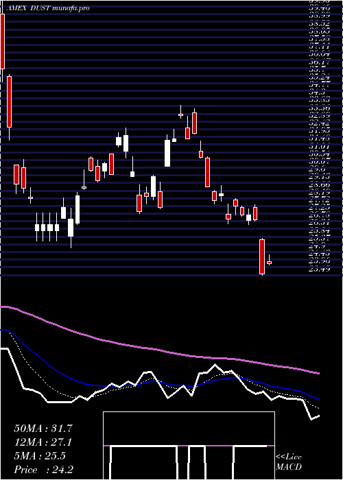 Daily chart GoldMiners