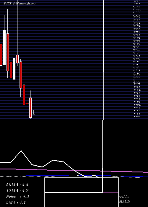 monthly chart FinancialBear