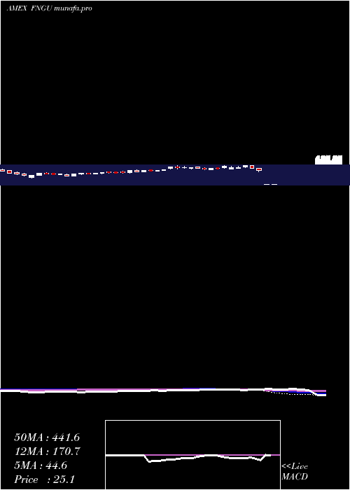  weekly chart MicrosectorsFang