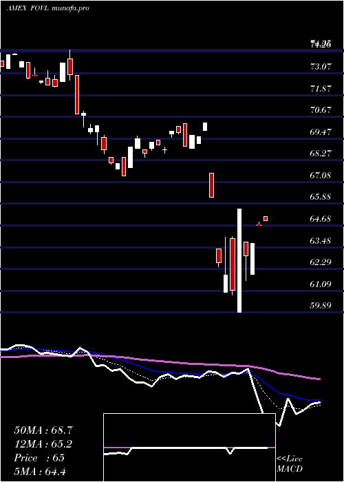  Daily chart IsharesFocused