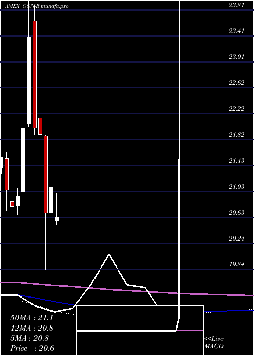  monthly chart GamcoGlobal