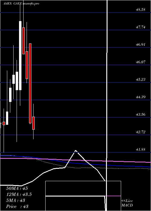  monthly chart GoldmanSachs