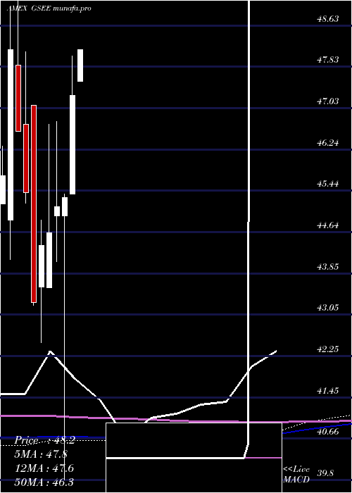  monthly chart GoldmanSachs