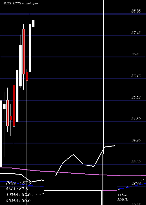 monthly chart CurrencyHedged