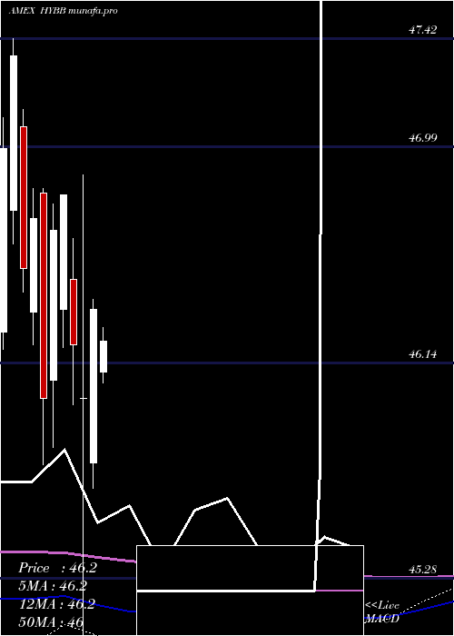  monthly chart IsharesBb