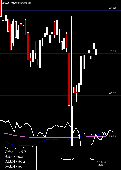  weekly chart IsharesBb