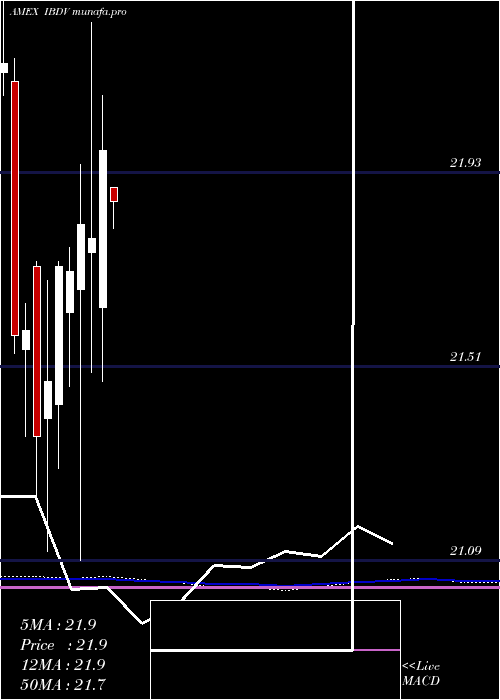  monthly chart IsharesIbonds