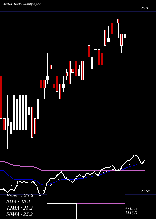 Daily chart IsharesIbonds