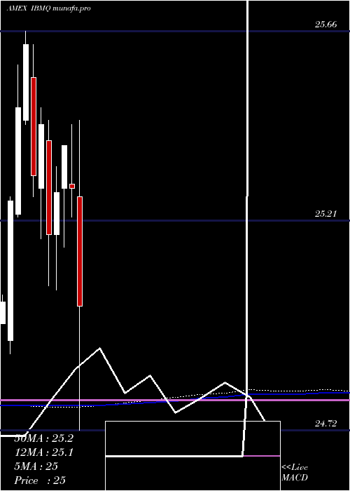  monthly chart IsharesIbonds