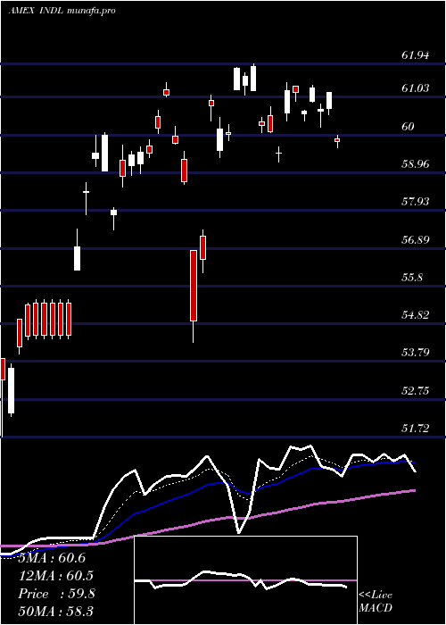 Daily chart IndiaBull