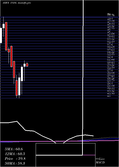 monthly chart IndiaBull
