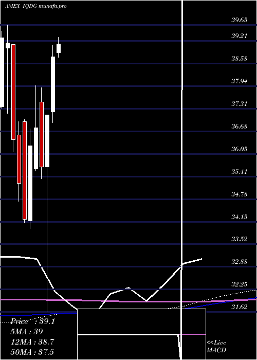  monthly chart WisdomtreeInternational