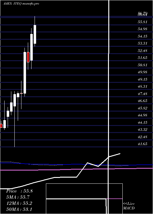  monthly chart BluestarIsrael