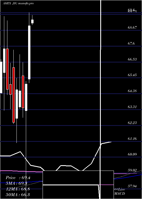 monthly chart JpmInternational