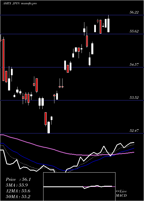  Daily chart JpmorganDiversified