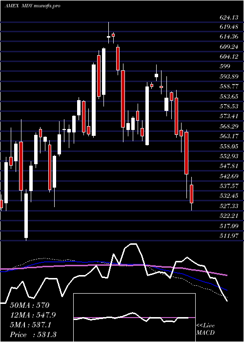  weekly chart SpdrS