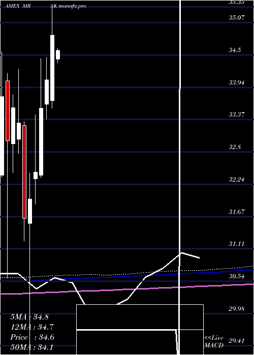 monthly chart AgilityShares