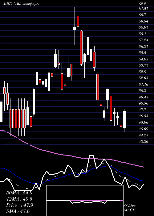Daily chart DirexionDaily