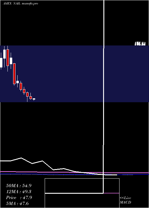 monthly chart DirexionDaily