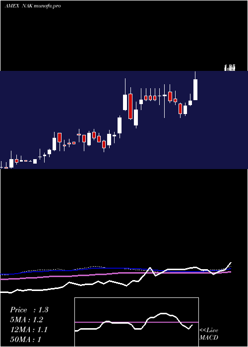 weekly chart NorthernDynasty