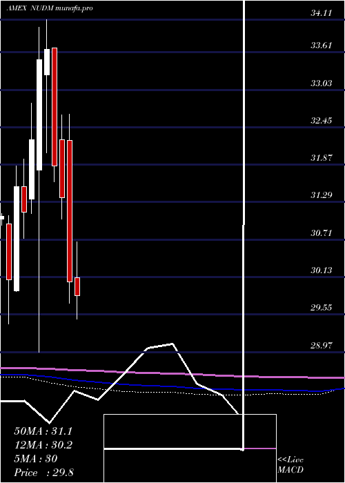  monthly chart NusharesEsg