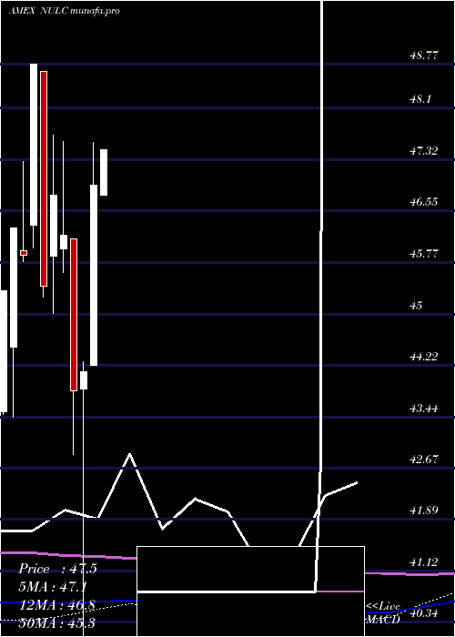 monthly chart NusharesEtf