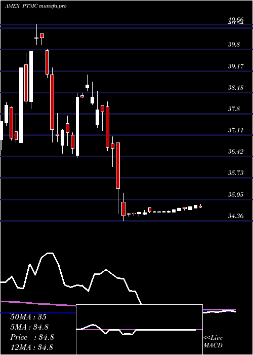 weekly chart PacerTrendpilot