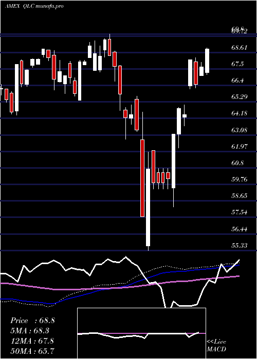  weekly chart FlexsharesUs