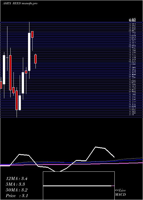 monthly chart ReedsInc