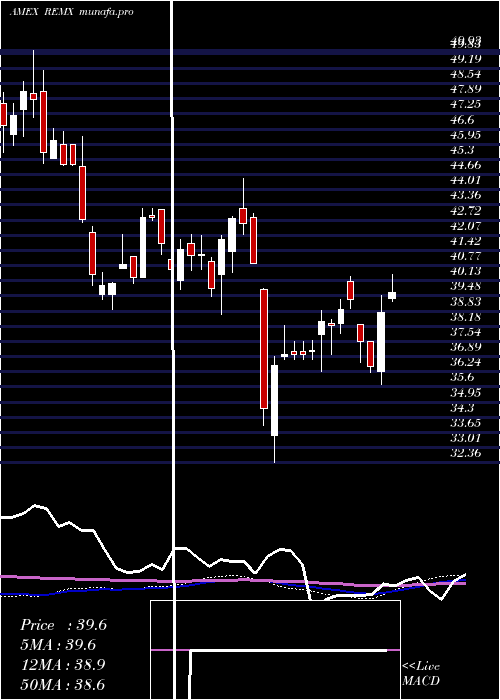  weekly chart RareEarth