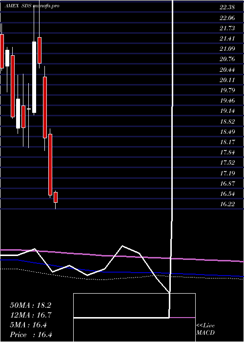  monthly chart UltrashortS