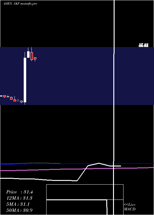  monthly chart UltrashortFinancials