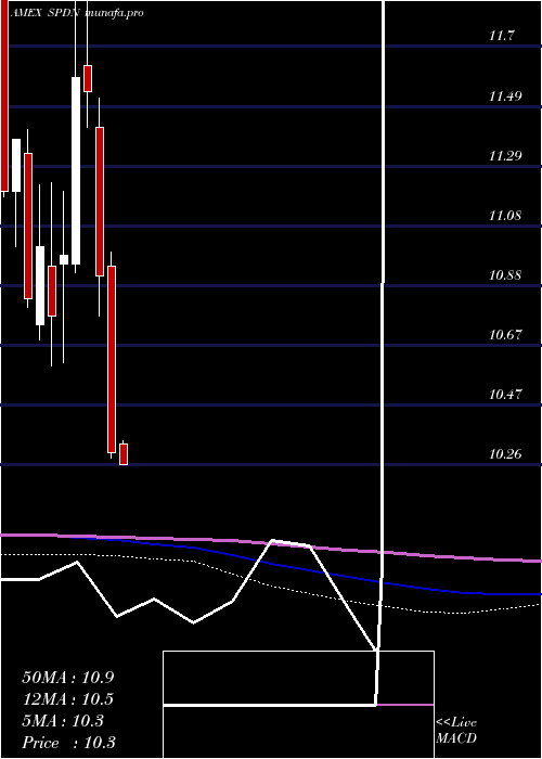  monthly chart DirexionDaily