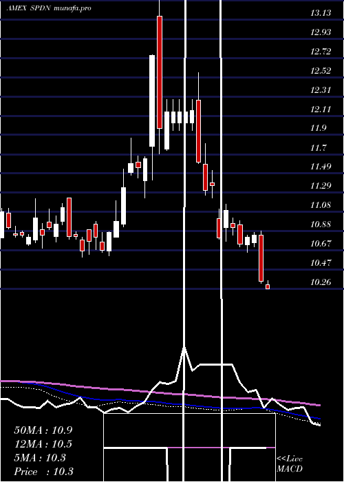  weekly chart DirexionDaily