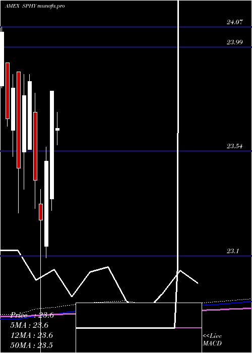 monthly chart SpdrPortfolio