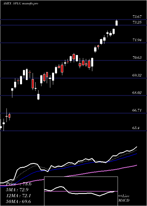 Daily chart SpdrLarge