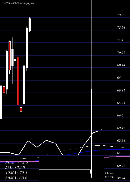 monthly chart SpdrLarge