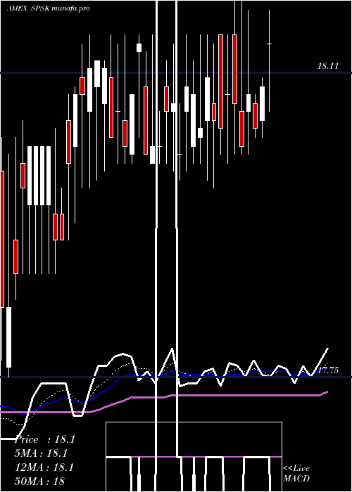 Daily chart TidalSp