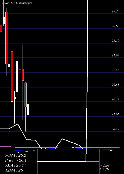 monthly chart SpdrLong