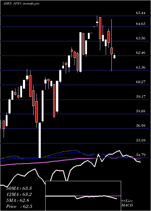  weekly chart ProsharesS