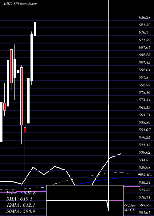  monthly chart SpdrS