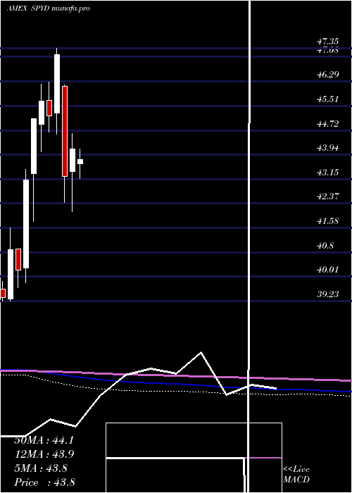  monthly chart SpdrS