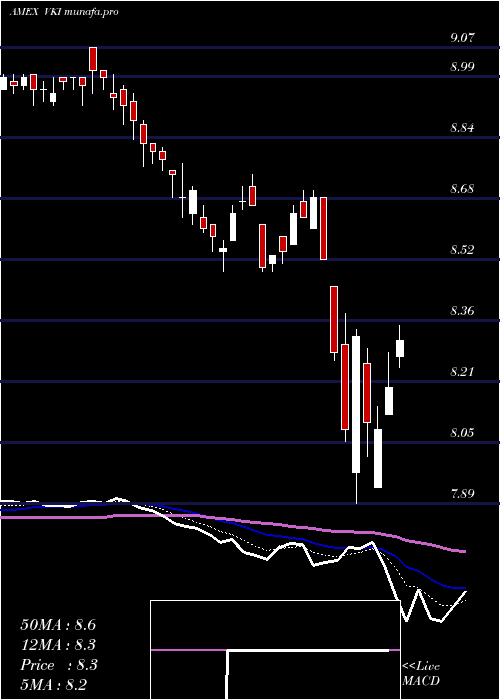  Daily chart InvescoAdvantage